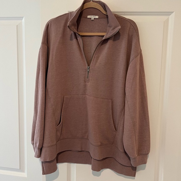 Z Supply Half Zip Modern Weekender Pullover - Picture 3 of 11